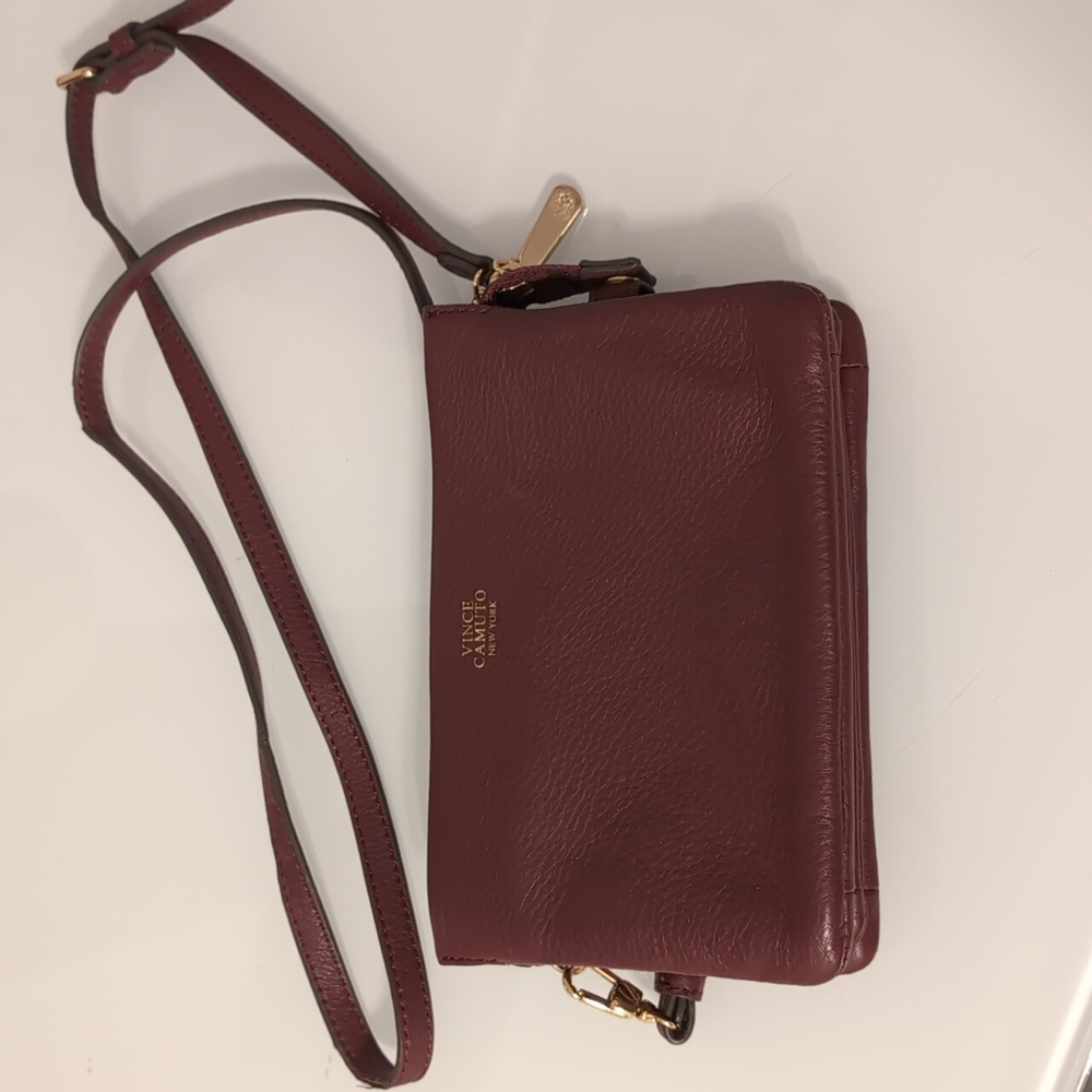 Vince Camuto Cami Crossbody Color Black Cherry